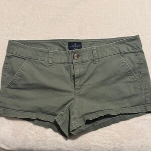 American Eagle Outfitters Olive Cargo Shorts